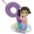 Load image into Gallery viewer, Mermaid Decorative Candle #9 for cake top
