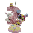 Load image into Gallery viewer, Magic Circus themed candle #2 for cake top