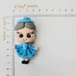 Load image into Gallery viewer, 154 Dona Clotilde Clay Doll for Bow-Center, Jewelry Charms, Accessories, and More