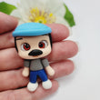 Load image into Gallery viewer, 153 Don Ramón Clay Doll for Bow-Center, Jewelry Charms, Accessories, and More