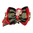 Load image into Gallery viewer, Queens of Hearts mermaid large hair-bow