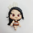 Load image into Gallery viewer, 337 Losira Clay Doll for Bow-Center, Jewelry Charms, Accessories, and More