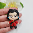 Load image into Gallery viewer, 425 Nairobi Clay Doll for Bow-Center, Jewelry Charms, Accessories, and More