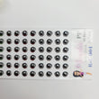 Load image into Gallery viewer, Adhesive Resin Eyes for Clays Multicolor V.A. 004 (X-SM) 48 Pairs(PP) 5.7MM