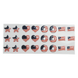 Load image into Gallery viewer, Adhesive Resin USA Flag V.A.for Clays Multicolor (SM) 24UN - 1.7 cm