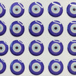 Load image into Gallery viewer, Adhesive resin for clays MF 63 Greek Eyes (1.5 cm) 40 Units