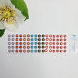 Load image into Gallery viewer, Adhesive resin for clays MF 26 super heroes symbols MICRO (7 mm) 80 units