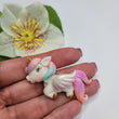 Load image into Gallery viewer, 480 Rainbow Clay Doll for Bow-Center, Jewelry Charms, Accessories, and More