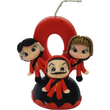 Load image into Gallery viewer, Money Heist themed candle #0 for cake top