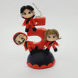 Load image into Gallery viewer, Money Heist themed candle #5 for cake top