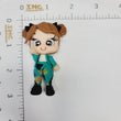 Load image into Gallery viewer, 565 Valencia Clay Doll for Bow-Center, Jewelry Charms, Accessories, and More