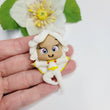 Load image into Gallery viewer, 539 Storm Clay Doll for Bow-Center, Jewelry Charms, Accessories, and More