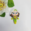 Load image into Gallery viewer, 491 Rogue Clay Doll for Bow-Center, Jewelry Charms, Accessories, and More