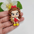 Load image into Gallery viewer, 394 Millicent Clay Doll for Bow-Center, Jewelry Charms, Accessories, and More