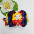 Load image into Gallery viewer, Super Girl Large Hair-Bow