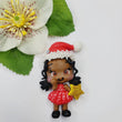Load image into Gallery viewer, 535 Star xmas Clay Doll for Bow-Center, Jewelry Charms, Accessories, and More