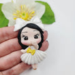 Load image into Gallery viewer, 241 Hape Clay Doll for Bow-Center, Jewelry Charms, Accessories, and More
