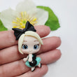 Load image into Gallery viewer, 696 Leanna Clay Doll for Bow-Center, Jewelry Charms, Accessories, and More