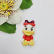 Load image into Gallery viewer, 361 Margarida1 Clay Doll for Bow-Center, Jewelry Charms, Accessories, and More
