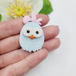 Load image into Gallery viewer, 531 Spotted Chicken Clay Doll for Bow-Center, Jewelry Charms, Accessories, and More