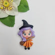 Load image into Gallery viewer, 584 Witch Hecate Clay Doll for Bow-Center, Jewelry Charms, Accessories, and More