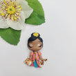 Load image into Gallery viewer, 509 Sethu Clay Doll for Bow-Center, Jewelry Charms, Accessories, and More