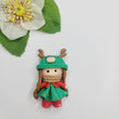 Load image into Gallery viewer, 305 Ksenia Clay Doll for Bow-Center, Jewelry Charms, Accessories, and More