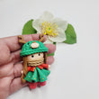 Load image into Gallery viewer, 305 Ksenia Clay Doll for Bow-Center, Jewelry Charms, Accessories, and More