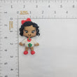 Load image into Gallery viewer, 512 Shaquana Clay Doll for Bow-Center, Jewelry Charms, Accessories, and More