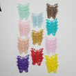 Load image into Gallery viewer, Glitter E.V.A. Foam Wings/Butterflies for Crafts #17 – Set of 5 (1.5" x 2") – DIY Decorations