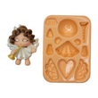 Load image into Gallery viewer, MD #39 Xmas Angel silicone mold
