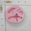 Load image into Gallery viewer, MA 798 Witch on the Broom #1 Silicone Mold