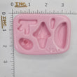 Load image into Gallery viewer, MA 773 Winter girl silicone Mold