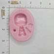 Load image into Gallery viewer, MA 789 Snowman #2 Silicone Mold