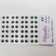 Load image into Gallery viewer, Adhesive Resin Eyes for Clays V.A. 013 (X-SM) 48 Pairs(PP) 5.7MM - Gray