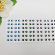 Load image into Gallery viewer, Adhesive Resin Eyes for Clays V.A. (X-SM) 48 Pairs(PP) 5.7MM -Multicolor- Snow White