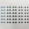 Load image into Gallery viewer, Adhesive Resin Eyes for Clays V.A. (X-SM) 48 Pairs(PP) 5.7MM -Multicolor- Snow White