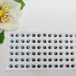 Load image into Gallery viewer, Adhesive Resin Eyes for Clays V.A. (X-SM) 48 Pairs(PP) 5.7MM -Multicolor- Rapunzel