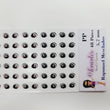 Load image into Gallery viewer, Adhesive Resin Eyes for Clays V.A. (X-SM) 48 Pairs(PP) 5.7MM -Multicolor- Rapunzel