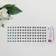 Load image into Gallery viewer, Adhesive Resin Eyes for Clays V.A. (X-SM) 48 Pairs(PP) 5.7MM -Multicolor- Rapunzel