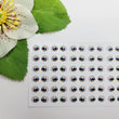 Load image into Gallery viewer, Adhesive Resin Eyes for Clays V.A. 013 (SM) 48 Pairs(P) 6.7MM - Rainbow