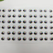 Load image into Gallery viewer, Adhesive Resin Eyes for Clays V.A. 013 (SM) 48 Pairs(P) 6.7MM - Rainbow