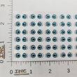 Load image into Gallery viewer, Adhesive Resin Eyes for Clays V.A. 013 (SM) 48 Pairs(P) 6.7MM - Blue