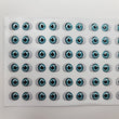 Load image into Gallery viewer, Adhesive Resin Eyes for Clays V.A. 013 (SM) 48 Pairs(P) 6.7MM - Blue