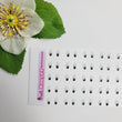 Load image into Gallery viewer, Adhesive Resin Eyes for Clays BLACK STY R007 PP (X-SM) 40 Pairs