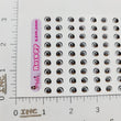 Load image into Gallery viewer, Adhesive Resin Eyes for Clays BROWN STY R018 (PP - X-SM) 72Pairs