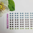 Load image into Gallery viewer, Adhesive Resin Eyes for Clays Multicolor STY R095 (P/SM) 64Pairs