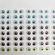 Load image into Gallery viewer, Adhesive Resin Eyes for Clays Multicolor STY R095 (P/SM) 64Pairs