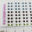 Load image into Gallery viewer, Adhesive Resin Eyes for Clays Multicolor STY R095 (P/SM) 64Pairs