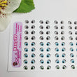 Load image into Gallery viewer, Adhesive Resin Eyes for Clays Multicolor STY R117 (X-SM - PP) 72Pairs